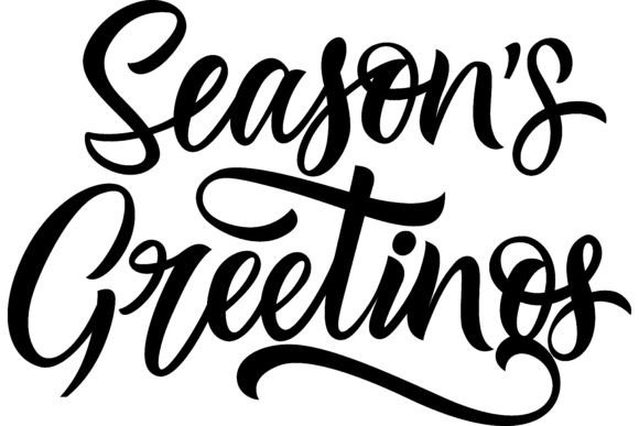 Download Seasons Greetings Lettering. Season and - Season Collection