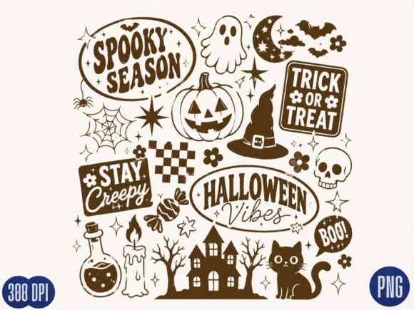 Download Spooky Season Halloween Icons PNG - Premium Bundle