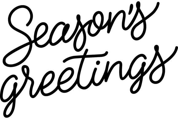 Download Seasons Greetings Lettering. Holidays De - Season Collection